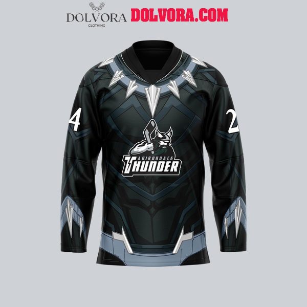 Adirondack Thunder 2024-2025 Marvel Super Hero Night Hockey Jersey