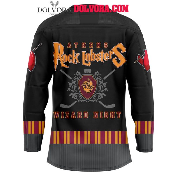 Athens Rock Lobsters 2025 Harry Potter Wizard Night Personalized Hockey Jersey