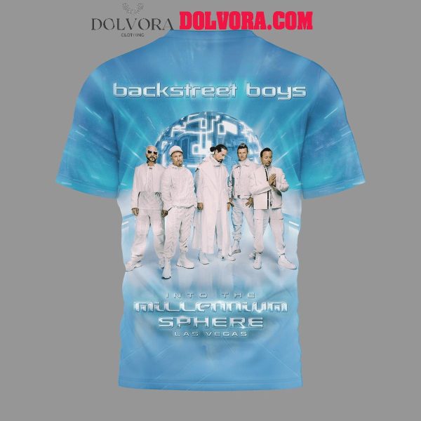 Backstreet Boys 2025 Tour Into The Millennium Sphere Las Vegas Hoodie T-Shirt