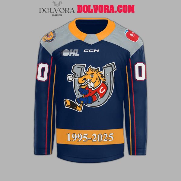 Barrie Colts 30th Anniversary 1995-2025 Personalized Hockey Jersey