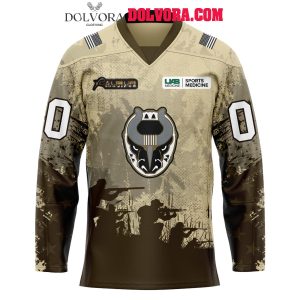 Birmingham Bulls Military Night Appreciation 2025 Personalized Hockey Jersey