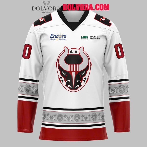 Birmingham Bulls Raffles Jersey Off His Back 2025 Personalized Hockey Jersey