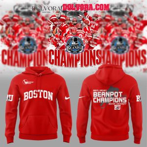 Boston Terriers Men’s Ice Hockey Beanpot Champion 2025 Hoodie T-Shirt