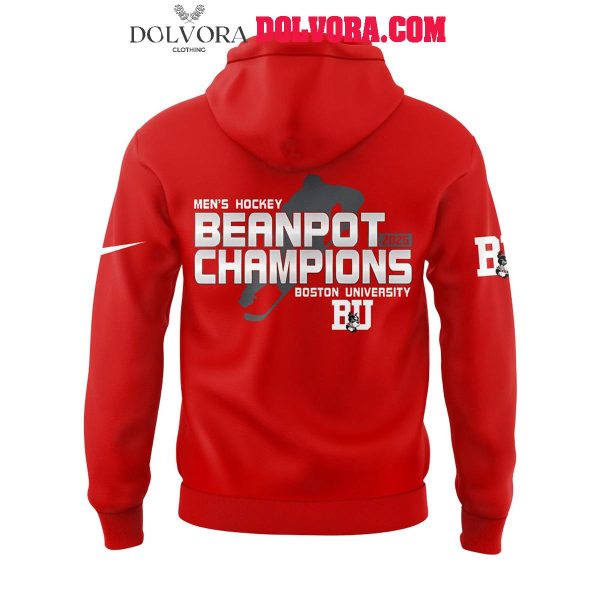 Boston Terriers Men’s Ice Hockey Beanpot Champion 2025 Hoodie T-Shirt