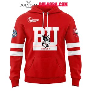 Boston University Terriers Hockey 2025 Beanpot MVP Champions Hoodie T-Shirt