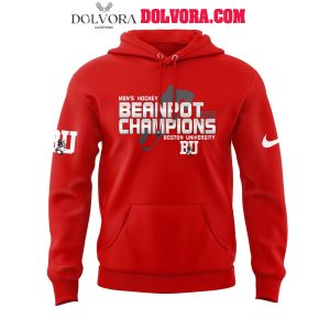 Boston University Terriers Men’s Ice Hockey BEANPOT Champion 2025 Hoodie T-Shirt