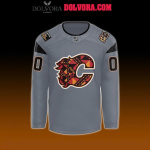 Calgary Flames Black History Month 2025 Personalized Hockey Jersey