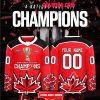 Canada Hockey 2025 4 Nations Face-Off Champions Signature Hockey Jersey