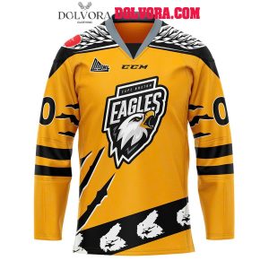 Cape Breton Eagles 2025 Let’s Rock Let’s Win Personalized Hockey Jersey