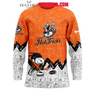 Danbury Hat Tricks 2025 Snoopy 75th Anniversary Peanuts Hockey Jersey