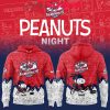 Boston Red Sox Snoopy 75th Anniversary Of Peanuts Hoodie T-Shirt