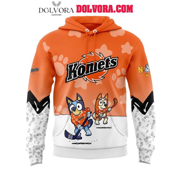 Fort Wayne Komets Bluey And Bingo Celebration 8th Anniversary 2025 Hoodie T-Shirt