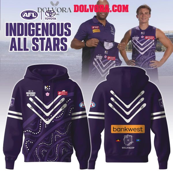 Fremantle Dockers 2025 Indigenous All Stars Hoodie T-Shirt