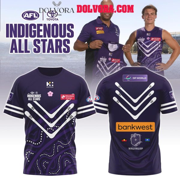 Fremantle Dockers 2025 Indigenous All Stars Hoodie T-Shirt