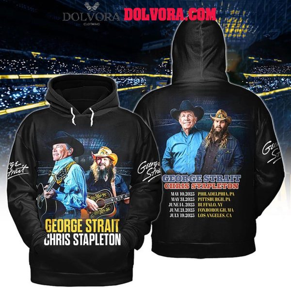 George Strait Chris Stapleton The Duo Country American 2025 Hoodie T-Shirt