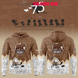 Hershey Bears Peanuts 75th Anniversary Snoopy Happiness 2025 Hoodie T-Shirt