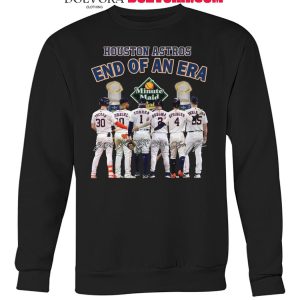 Houston Astros End Of An Era 2025 Minute Maid T-Shirt