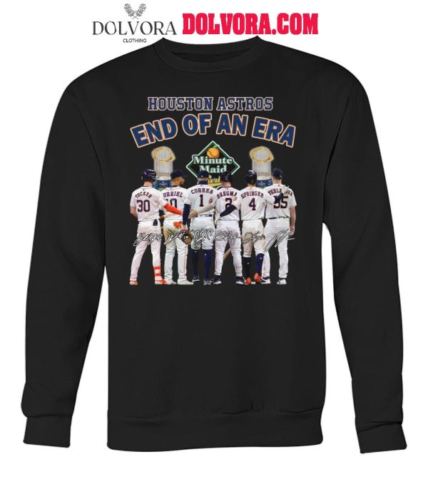 Houston Astros End Of An Era 2025 Minute Maid T-Shirt