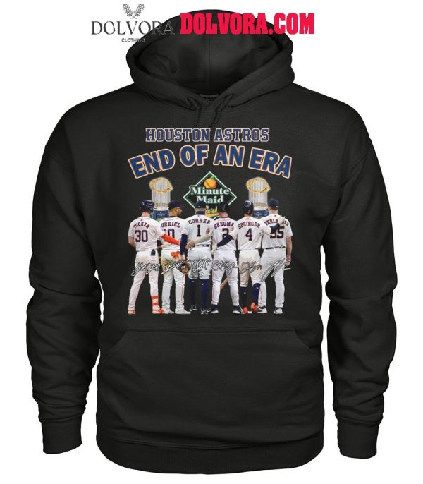 Houston Astros End Of An Era 2025 Minute Maid T-Shirt