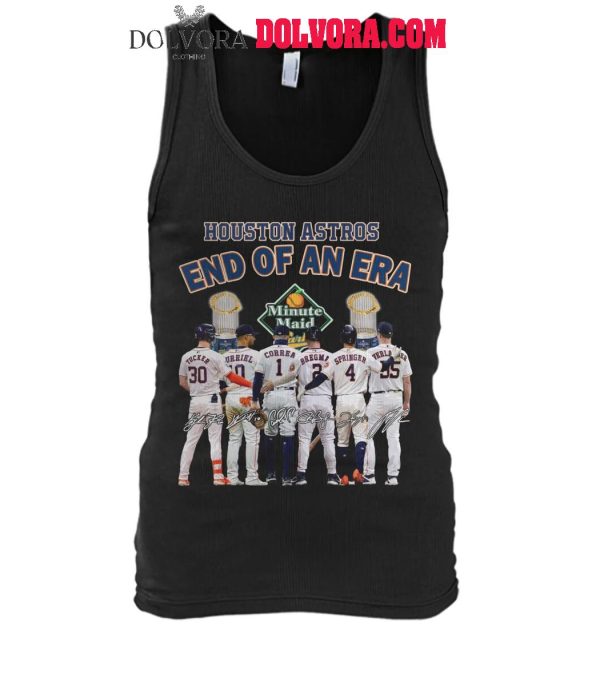 Houston Astros End Of An Era 2025 Minute Maid T-Shirt