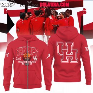 Houston Cougars 2025 Big 12 Men’s Basketball Champions Hoodie T-Shirt