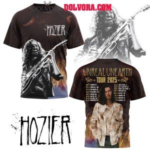 Hozier 2025 Unreal Unearth Tour The Legends Hoodie T-Shirt