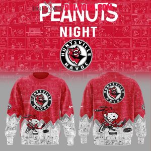 Huntsville Havoc Anniversary Of Peanuts 2025 Snoopy Hoodie T-Shirt