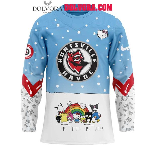 Huntsville Havoc Hello Kitty Celebration Night 2025 Hockey Jersey