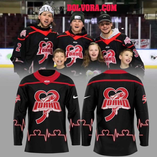 Idaho Steelheads Jayden DeLuca Foundation 2025 Personalized Hockey Jersey