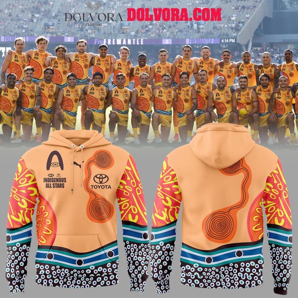 Indigenous All Stars Celebration AFL 2025 Uniform Hoodie T-Shirt