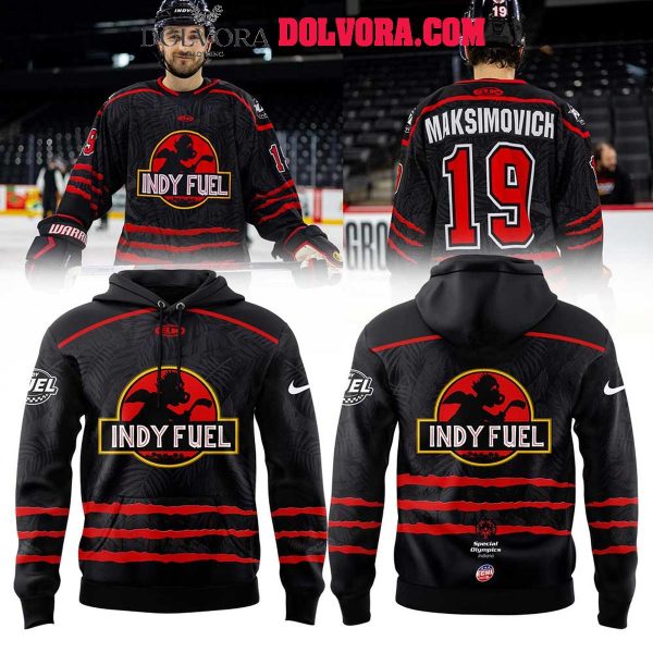 Indy Fuel Hockey Tonight’s Jurassic Park 2025 Celebration Hoodie T-Shirt