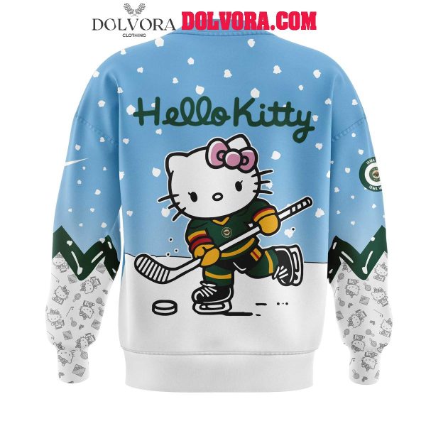 Iowa Wild 2025 Hello Kitty 50th Anniversary Love Hoodie T-Shirt