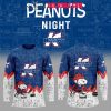 Washington Capitals Anniversary Of Peanuts 2025 Snoopy Hockey Jersey