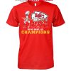 Kansas City Chiefs Andy Reid Travis Kelce Patrick Mahomes 2025 Super Bowl Champions Shirt