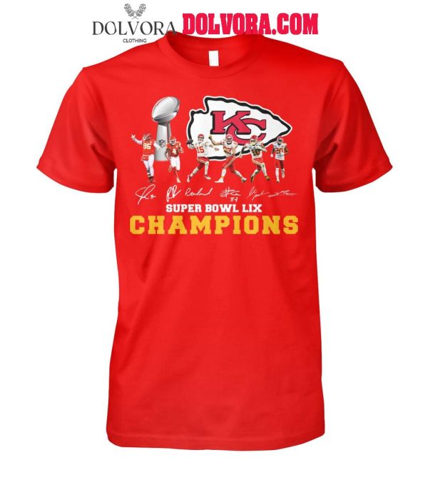 Kansas City Chiefs 2025 Super Bowl Champions Let’s Go Chiefs Shirt