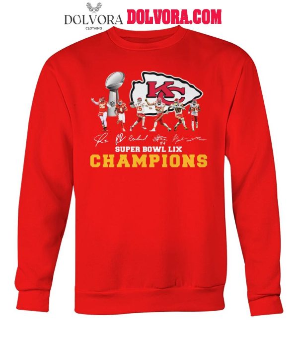 Kansas City Chiefs 2025 Super Bowl Champions Let’s Go Chiefs Shirt