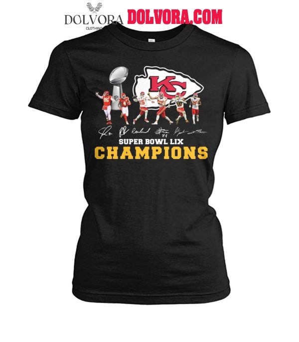 Kansas City Chiefs 2025 Super Bowl Champions Let’s Go Chiefs Shirt