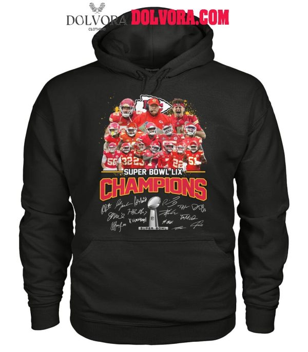 Kansas City Chiefs 2025 Super Bowl LIX Go Chiefs Kingdom Champions Tshirt