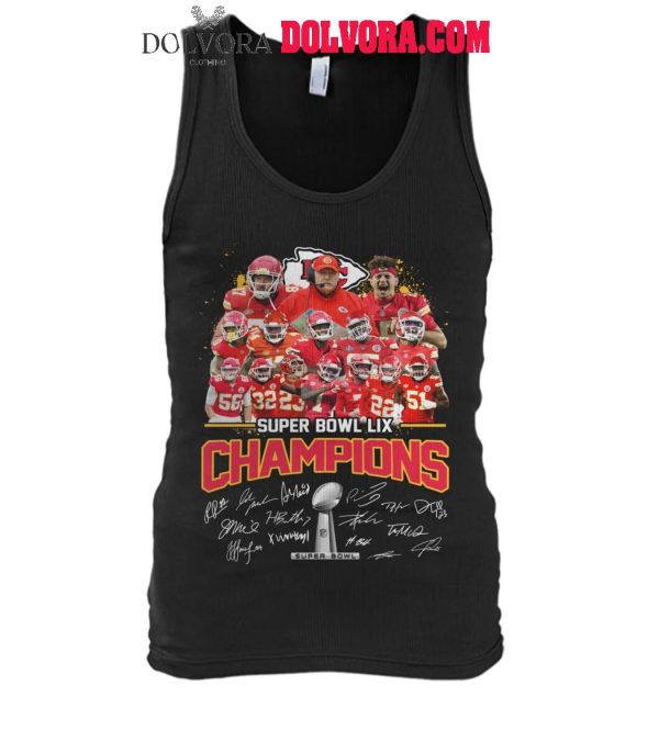 Kansas City Chiefs 2025 Super Bowl LIX Go Chiefs Kingdom Champions Tshirt