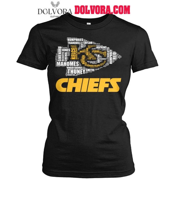 Kansas City Chiefs All For The Super Bowl 2025 Champions T-Shirt