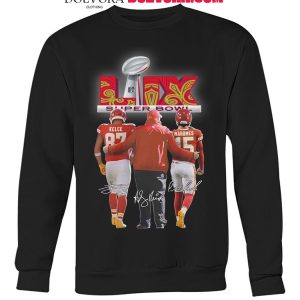 Kansas City Chiefs Andy Reid Travis Kelce Patrick Mahomes 2025 Super Bowl Champions Shirt