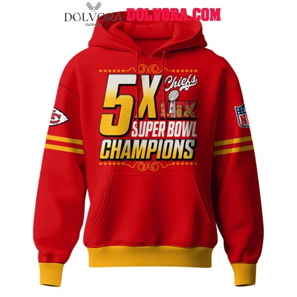 Kansas City Chiefs Back To Back To Back 2025 Super Bowl Champs Hoodie T-Shirt