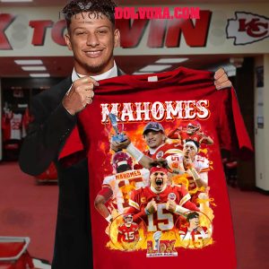 Kansas City Chiefs Patrick Mahomes Go Chiefs Champions Super Bowl 2025 Tshirt