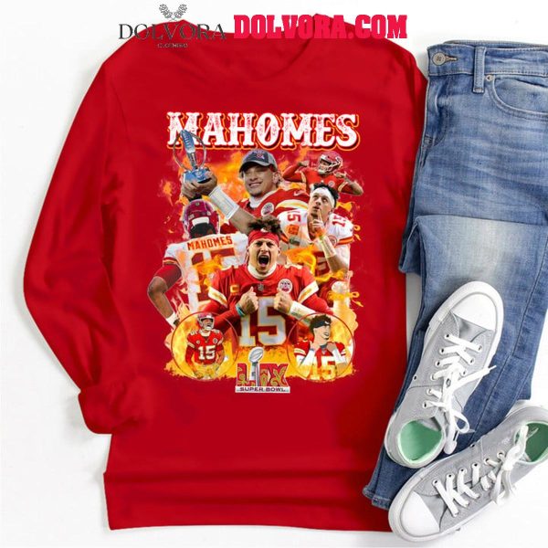 Kansas City Chiefs Patrick Mahomes Go Chiefs Champions Super Bowl 2025 Tshirt