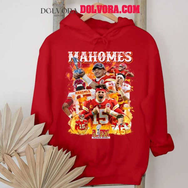 Kansas City Chiefs Patrick Mahomes Go Chiefs Champions Super Bowl 2025 Tshirt