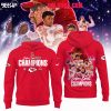 Kansas City Chiefs Super Bowl LIX Back To Back Champions 2025 Hoodie T-Shirt