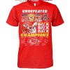 Kansas City Chiefs Patrick Mahomes Go Chiefs Champions Super Bowl 2025 Tshirt