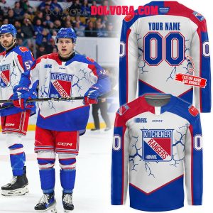 Kitchener Rangers New Proud Season 2025 Personalized Hockey Jersey