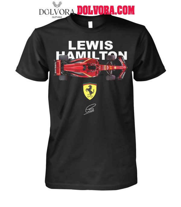 Lewis Hamilton Ferrari 2025 Formula 1 Race Be Ready For Champions T-Shirt