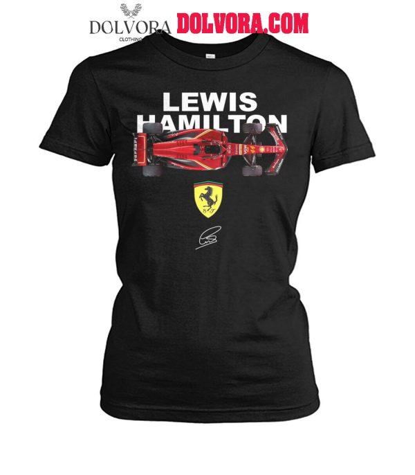 Lewis Hamilton Ferrari 2025 Formula 1 Race Be Ready For Champions T-Shirt